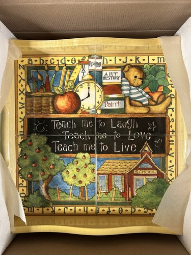 Teacher serving tray 1997 - teacher,
